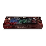 Клавиатура Qumo Dragon War Unicorn K01 проводная, USB Type-A, чёрный