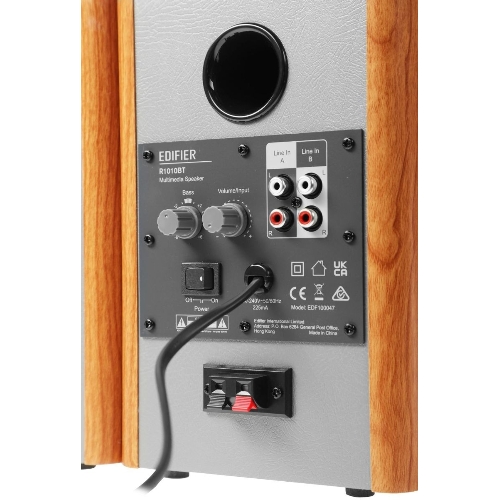 Колонки Edifier R1010BT 2.0 коричневый/коричневый 24Вт BT