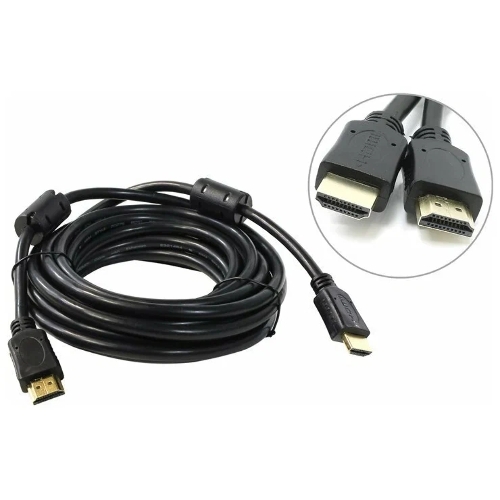 Кабель HDMI 5bites APC-014-030 HDMI M/HDMI M V1.4b, высокоскоростной, ethernet+3D, зол.разъемы, ферр.кольца, 3м.