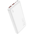 Портативный аккумулятор Hoco J101 Astute 10000mAh QC3.0/PD3.0 22.5W 5A 2xUSB-A/USB-C белый (J101 ASTUTE белый)