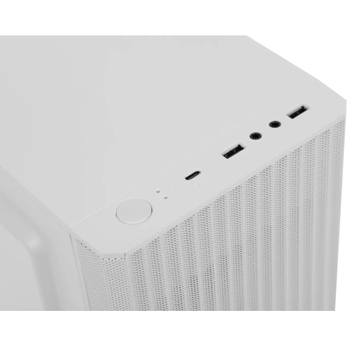 Компьютерный корпус AeroCool/Formula Air Mesh G1 белый без БП mATX 1x80мм 2xUSB 2.0 1xUSB3.1 audio bott PSU