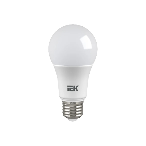 Лампа светодиодная IEK LLE-A60-12-12-24-40-E27 A60 шар 12Вт 12-24В 4000К E27 (низковольтная)
