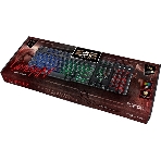 Клавиатура Qumo Dragon War Unicorn K01 проводная, USB Type-A, чёрный
