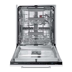 Встраиваемая посудомоечная машина Samsung DW60A6092BB/WT, черный, 59.8 см, 14 компл., 46 дБ, класс A