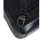 Рюкзак слинг мужской Piquadro Blue Square CA6589B2/BLU2, кожа, темно-синий