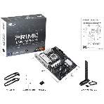 Материнская плата ASUS PRIME B840-PLUS WIFI, AM5, AMD B840, 4xDDR5, 4xSATA, 3xM.2, 1xPCIe 4.0 x16, 1xPCIe 3.0 x16, 2xPCIe 3.0 x16, 1xPCIe 3.0 x1, 1xDP, 1xHDMI, 1x 2.5Gb LAN, 8xUSB-A, 3x3.5 мм, 7.1, ATX