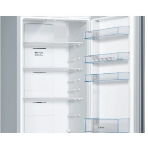 Холодильник Bosch KGN39UL30U серебристый металлик двухкамерный 279/87л морозилка снизу, No Frost