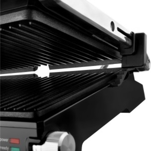 Гриль-пресс электрический BRAYER BR2005, 2000 Вт, антиприг.покр.пласт 34x23,5 см, темп 230 С,рег.выс