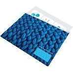 Папка на молнии ZIP Silwerhof FABRIC A4+ ПВХ 0.25мм