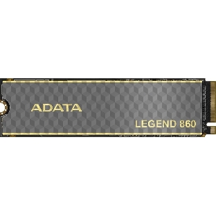 Накопитель SSD ADATA LEGEND 860, 2Tb, PCIe 4.0 x4, M.2 2280, NVMe, R/W 6000/5000, с радиатором
