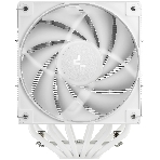 Кулер для процессора DEEPCOOL AG620 WH ARGb V2 LGA20XX/1700/1200/115X/AM5/AM4 (9шт/кор, TDP 260W, PWM, ARGb DUAL Fan 120мм, 6 тепл. трубок, белый) RET