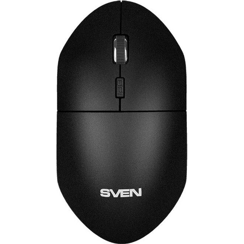 Мышь беспроводная SVEN RX-515SW черный, 1600 dpi, радиоканал, USB, кнопки - 4