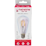 Лампа светодиодная филаментная Thomson TH-B2342 E27, эдисон, 9Вт, 6500К, белый холодный, 1 шт.