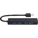 USB-концентратор Gembird UHB-C414, USB, USB 4 порта, USB Type-C