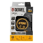 Лазерный дальномер с рулеткой Denzel LT-40, 5м x 19 мм, дальномер 40м, автомат. фиксация