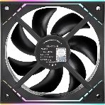 Кулер для корпуса Thermalright TL-M12R Reverse (124x120x25mm, 4-pin PWM, ARGB, 42.6CFM, 23.2dBA, 1500RPM, черный)