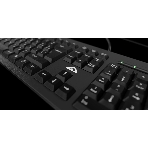 Клавиатура БЕШТАУ КЛ104РУ (SG) проводная, USB Type-A, чёрный