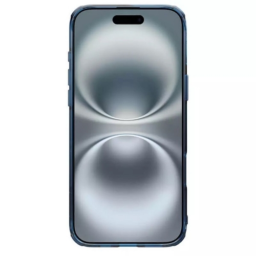 Чехол Nature TPU Pro Magnetic Case, синий, (AP iP16 Plus)