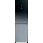 Холодильник Hitachi R-BG410PUC6X XGR серый двухкамерный 215/105л морозилка снизу, No Frost