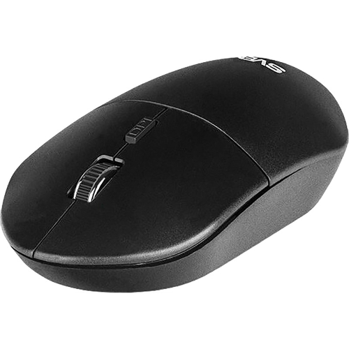 Мышь беспроводная SVEN RX-515SW черный, 1600 dpi, радиоканал, USB, кнопки - 4