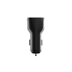 Автомобильное зарядное устройство OLMIO Type-C + USB, 20W, PowerDelivery, QuickCharge3.0, черное