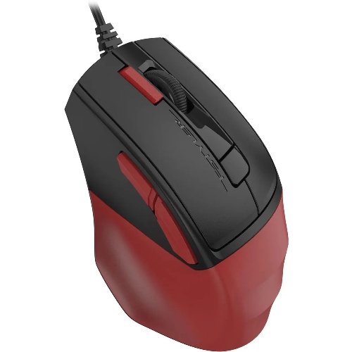 Мышь проводная A4Tech Fstyler FM45S Air красный/черный, 2400 dpi, USB, кнопки - 7