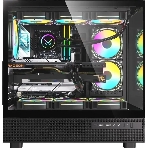 Компьютерный корпус AeroCool/Formula Crystal Z8 черный без БП ATX 9x120мм 7x140мм 1xUSB2.0 1xUSB3.0 1xUSB3.1 audio bott PSU