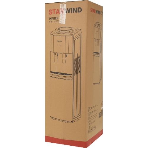 Кулер для воды Starwind SW-1113EB, верхняя загрузка, нагрев 95 °С, охлаждение 10 °С, черный