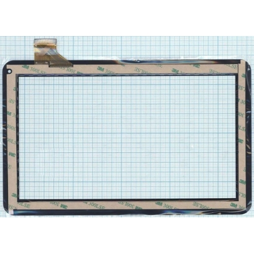 Сенсорное стекло (тачскрин) WJ608-V1.0 (V2.0), черное