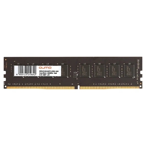 Оперативная память Qumo, DDR4, 8GB (1x8GB), 3200MHz, CL22, DIMM