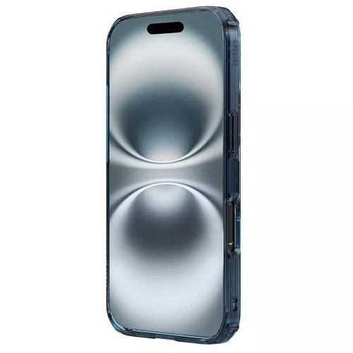 Чехол Nature TPU Pro Magnetic Case, синий, (AP iP16 Plus)
