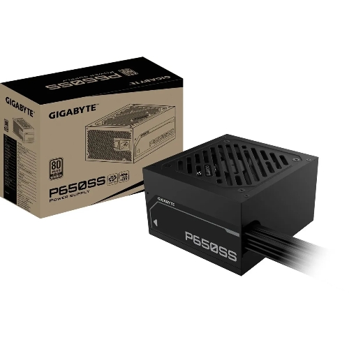 Блок питания Gigabyte ATX 650W GP-P650SS 80 PLUS silver (20+4pin) APFC 120мм fan 5xSATA RTL