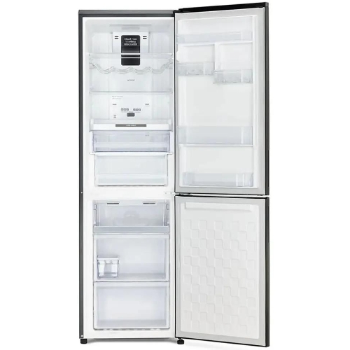 Холодильник Hitachi R-BG410PUC6X XGR серый двухкамерный 215/105л морозилка снизу, No Frost