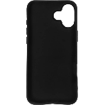 Чехол (клип-кейс) BoraSCO для Apple iPhone 16 Plus Silicone Case черный (73521)