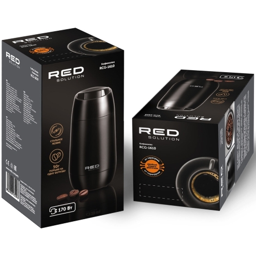 Кофемолка Red Solution RCG-1610 220Вт сист.помол.:ротац.нож вместим.:50гр черный