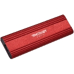 Внешний SSD Patriot Transporter Lite, 4TB, USB 3.2 Gen 2 Type-A/Type-C, R/W 1000/1000, красный
