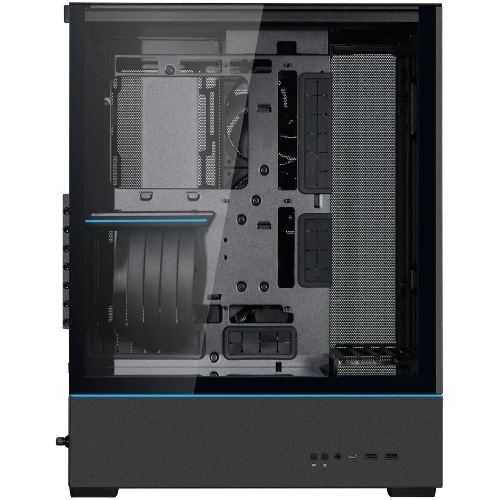 Компьютерный корпус MidiTower Lian Li SUP 01 черный RGb (ATX, без БП, ARGb, 2xUSB3.2 Type-A + USB3.2 Type-C) (G99.SUP01X.00)