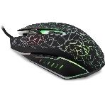Мышь проводная Oklick 896G черный, 12800 dpi, USB, кнопки - 5