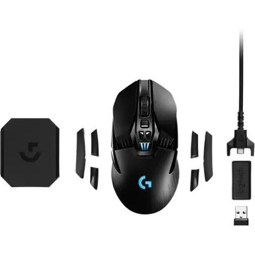 Мышь беспроводная Logitech G903 LIGHTSPEED черный, 25600 dpi, радиоканал, USB, кнопки - 11