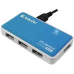 Концентратор USB Defender Quadro Power, USB, адаптер/через USB, блок питания