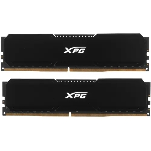 Оперативная память XPG Gaммix D20, DDR4, 32GB (2x16GB), 3200MHz, CL16, UDIMM, с радиатором, черный