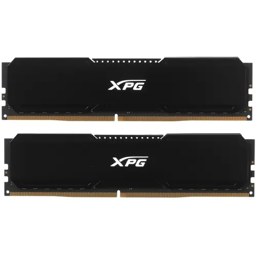 Оперативная память XPG Gaммix D20, DDR4, 32GB (2x16GB), 3200MHz, CL16, UDIMM, с радиатором, черный