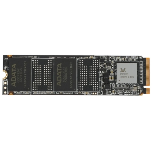 Накопитель SSD ADATA XPG GAMMIX S70 BLADE, 512Gb, PCIe 4.0 x4, M.2 2280, NVMe, R/W 7200/2600, с радиатором