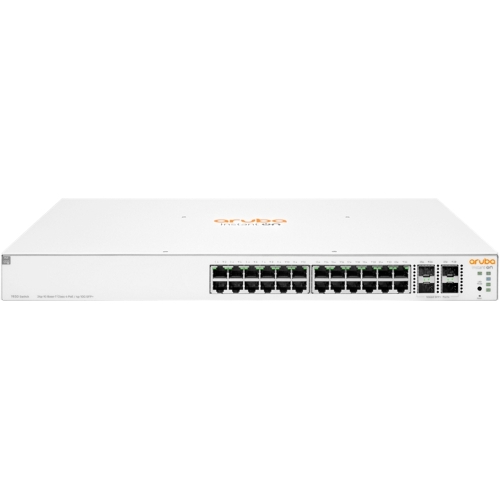 Коммутатор HPE JL684B Aruba Instant On 1930 24G Class4 PoE 4SFP/SFP+ 370W
