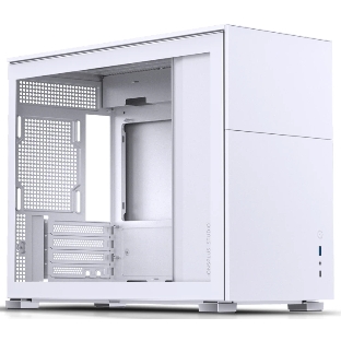 Компьютерный корпусMini-Tower/ Case JONSBO D31 STD, Mini-Tower, TG, no fan, 1xUSB-A 3.2 + 1xUSB-C 3.2, mATX, mDTX, mITX белый