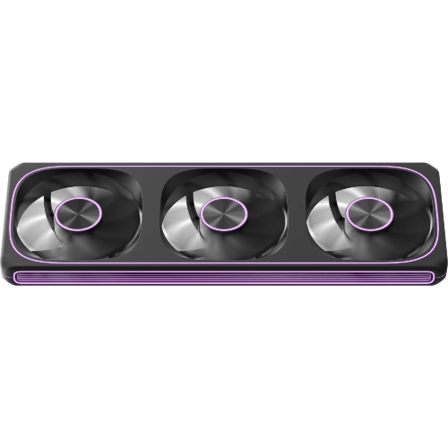 Вентилятор для корпуса Formula Air Fusion 3 BK ARGb 360х120x28 черный 4-pin 34.95дБ Ret
