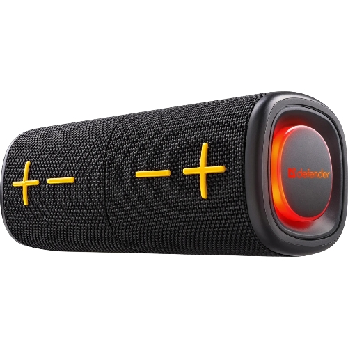 Колонка портативная Defender Union black (20Вт, 2.0 стерео, Bluetooth, питание от аккумулятора)