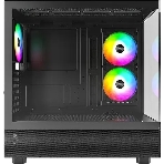 Компьютерный корпус Montech XR черный без БП ATX 3x120мм 2xUSB3.0 1xUSB3.1 audio bott PSU