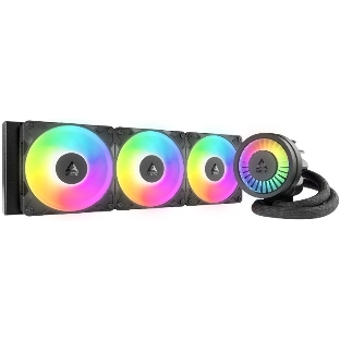 Жидкостная система охлаждения Arctic Cooling Liquid Freezer III Pro 360 ARGB Multi Compatible ACFRE00184A черный 120мм алюминий+медь 3000rpm 4-pin