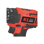 Дрель-шуруповерт KLECO KE18DM-20DB, 18 В, 2 Ач, 30 Нм, щеточный, ударный